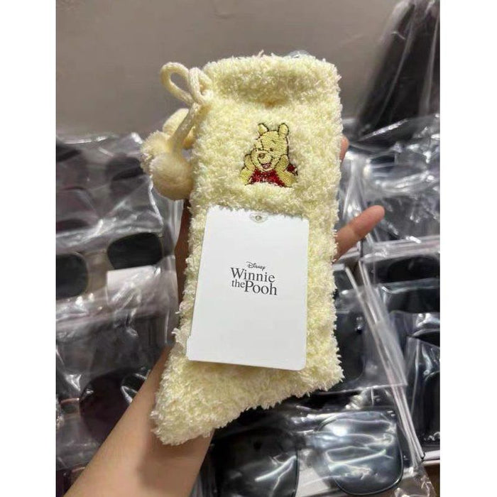 Wholesale Sock Coral Fleece Sweat Absorbing Medium Tube Winter Thickening Warm Cute (S) MOQ≥2 JDC-SK-WaY001