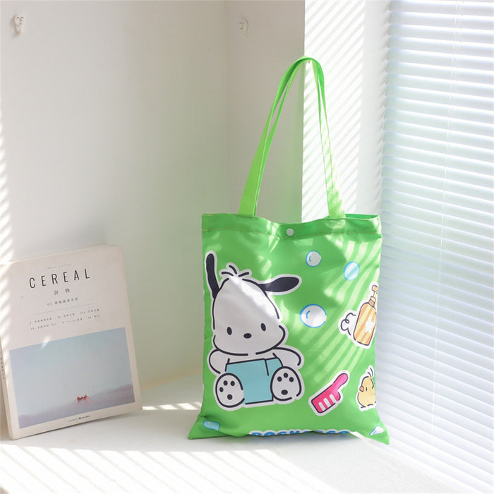 Wholesale Storage Bag Canvas Cartoon Shopping Bag MQO≥2 JDC-SB-QLY002