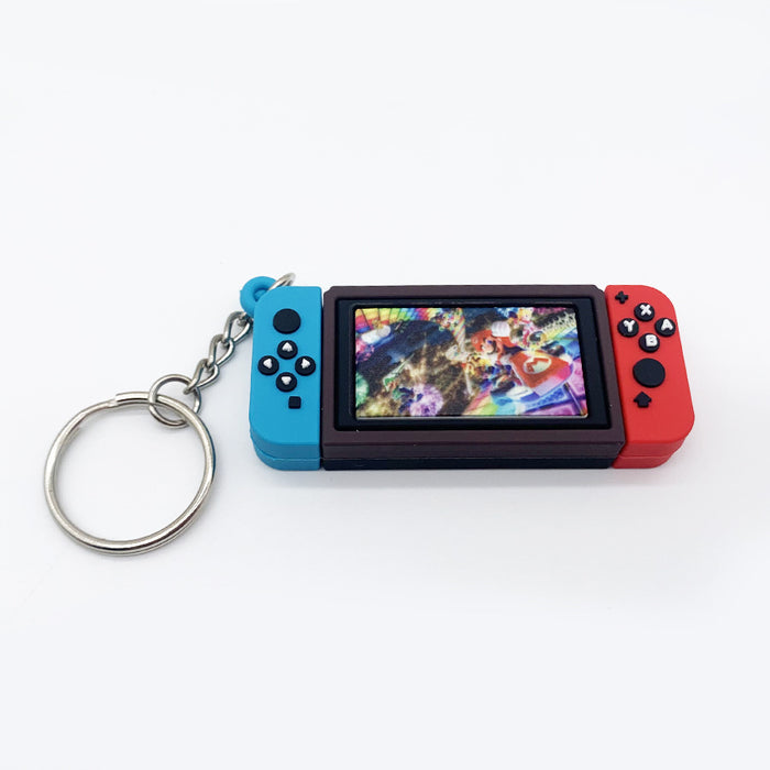 Wholesale Cartoon Silicone Game Machine Keychain MOQ≥2 JDC-KC-HAn001