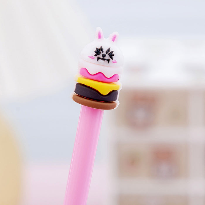 Wholesale Ballpoint Pen Plastic Cartoon Burger JDC-BP-XuF013