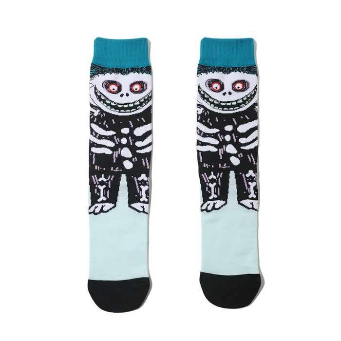 Wholesale Socks Cotton Medium Tube Anime Socks MOQ≥10 JDC-SK-HuiHe029