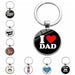 Jewelry WholesaleWholesale Father's Day Gift Alloy Glass Time Gemstone Keychain JDC-KC-SongX007 Keychains 淞香 %variant_option1% %variant_option2% %variant_option3%  Factory Price JoyasDeChina Joyas De China