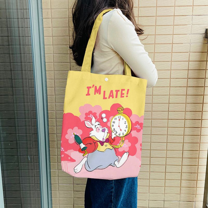 Wholesale shoulder bag Canvas Cartoon Anime Peripherals MOQ≥3 JDC-SD-Tengdi001