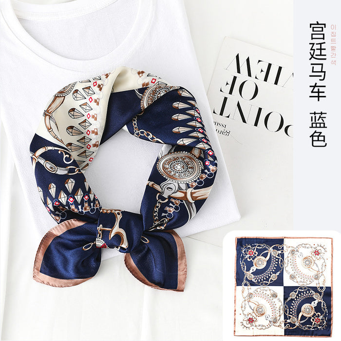 Jewelry WholesaleWholesale fantasy summer little silk scarf women MOQ≥2 JDC-SS-SYue003 Silk Scarf 丝悦 %variant_option1% %variant_option2% %variant_option3%  Factory Price JoyasDeChina Joyas De China