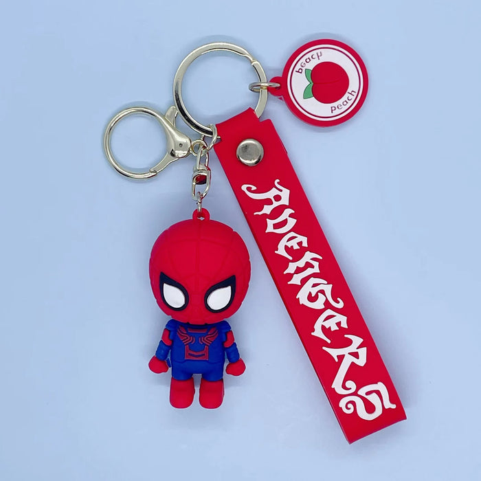 Wholesale Cartoon Soft Rubber Alloy Cute Keychain (M) MOQ≥2 JDC-KC-JuShu005