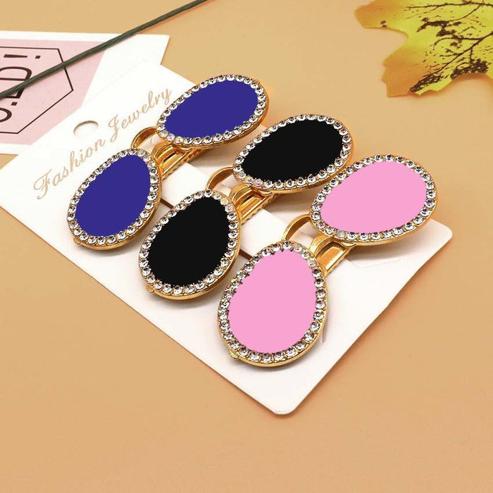 Wholesale Gift Metal Color Sunglasses Hair Clip Duck Bill Clip JDC-HC-Zhuih001