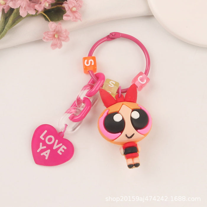 Wholesale Keychains PVC Alloy Acrylic Cartoon Cute Anime (M) MOQ≥2 JDC-KC-YiHan041