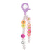 Jewelry WholesaleWholesale Boho Resin Acrylic Imitation Pearl Beaded Flower Smiley Keychain JDC-KC-Yuxz002 Keychains 煜星珠 %variant_option1% %variant_option2% %variant_option3%  Factory Price JoyasDeChina Joyas De China