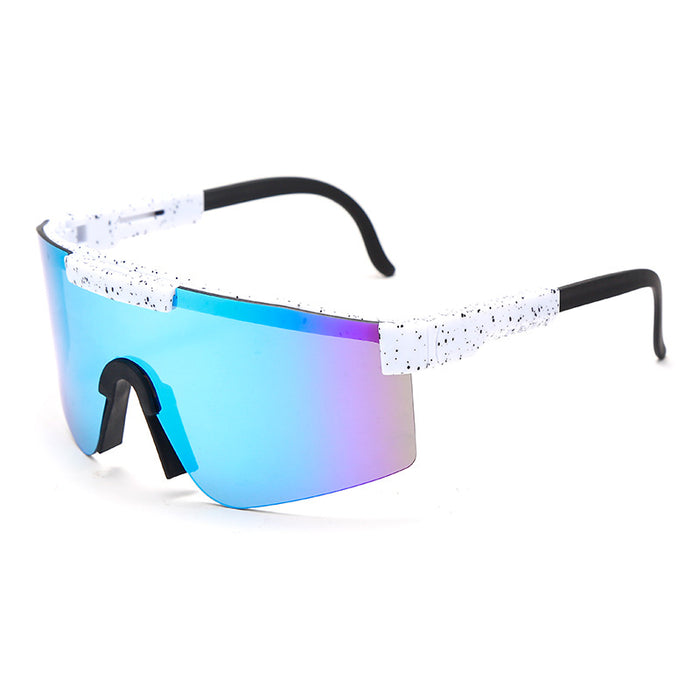 Wholesale Sunglasses PC Big Frame Dazzling Full Plating JDC-SG-GuY006