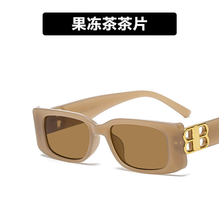 Jewelry WholesaleWholesale vintage B-line small frame square sunglasses JDC-SG-KD136 Sun Glasses 珂盾 %variant_option1% %variant_option2% %variant_option3%  Factory Price JoyasDeChina Joyas De China