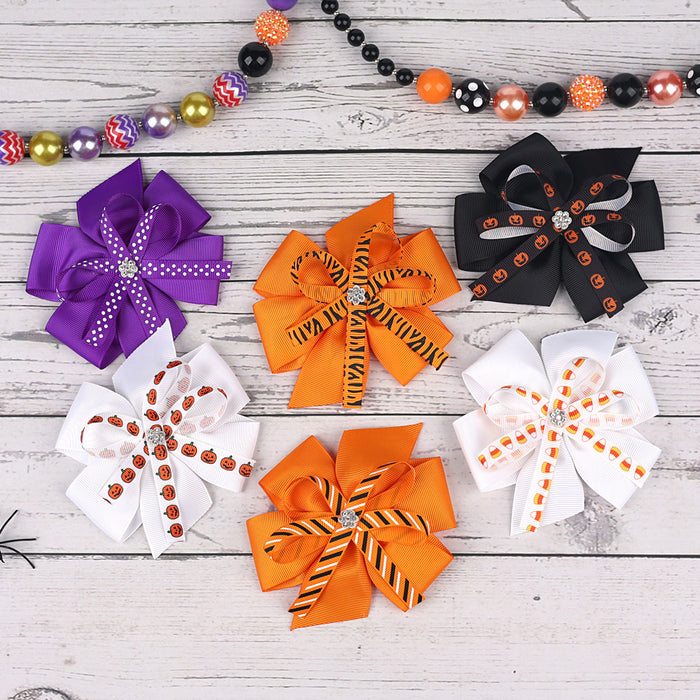 Wholesale Kids Hairpin Halloween Thread Tape JDC-HC-QiuN005