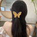 Jewelry WholesaleWholesale butterfly catch clip shark clip small headdress clip JDC-HC-BL004 Hair Clips 冰澜 %variant_option1% %variant_option2% %variant_option3%  Factory Price JoyasDeChina Joyas De China