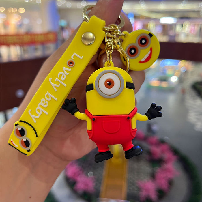 Wholesale Keychains PVC Cute Cartoon Anime MOQ≥5 (M) JDC-KC-MiaoY013