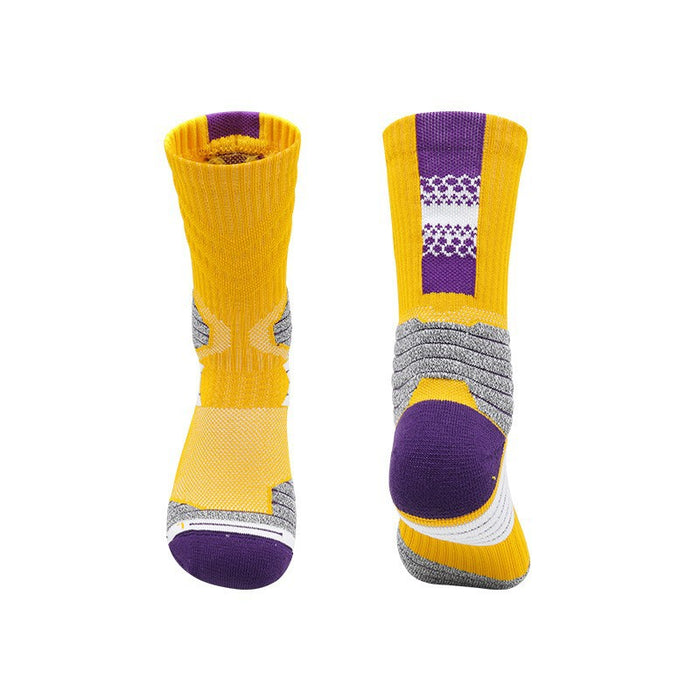 Wholesale Sock Nylon Cotton Basketball Combat Training Elite Socks Middle Tube Towel Bottom Sweat JDC-SK-MaiS010