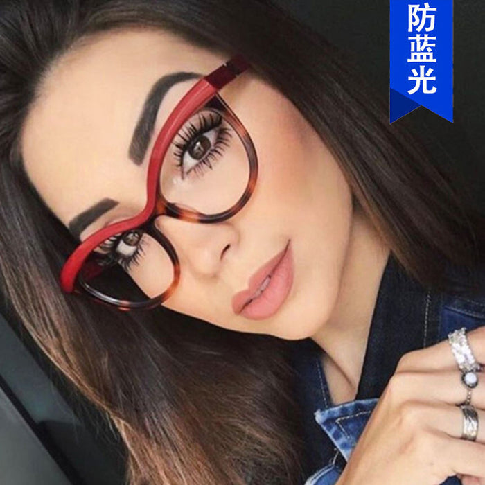 Jewelry WholesaleWholesale triangle cat's eye glasses frame JDC-SG-PLS60 Sunglasses 普琳丝 %variant_option1% %variant_option2% %variant_option3%  Factory Price JoyasDeChina Joyas De China