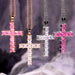 Jewelry WholesaleWholesale Copper Inlaid Zircon Cross Necklace MOQ≥2 JDC-NE-Caos020 Necklaces 曹适 %variant_option1% %variant_option2% %variant_option3%  Factory Price JoyasDeChina Joyas De China