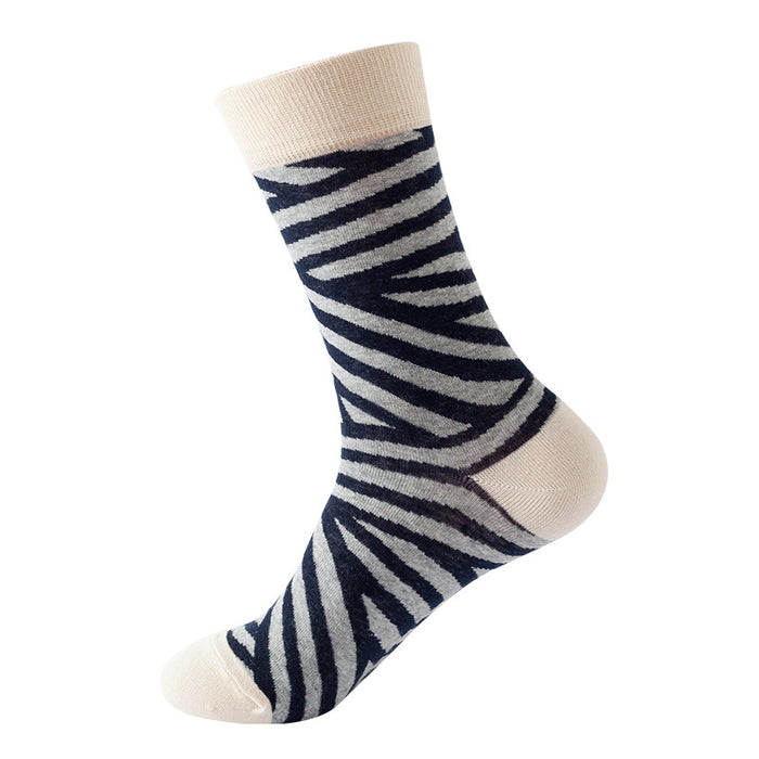 Wholesale Cotton Mid Tube Men's Socks JDC-SK-XinXi006