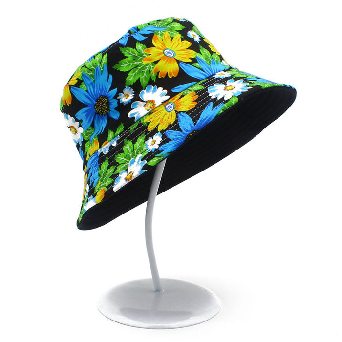 Wholesale Bucket Hat Flower Cotton JDC-FH-RHeng008