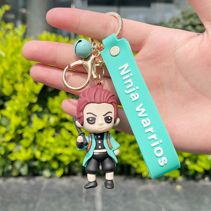 Wholesale Cute Cartoon Silicone Keychain (M) JDC-KC-XiangYi009