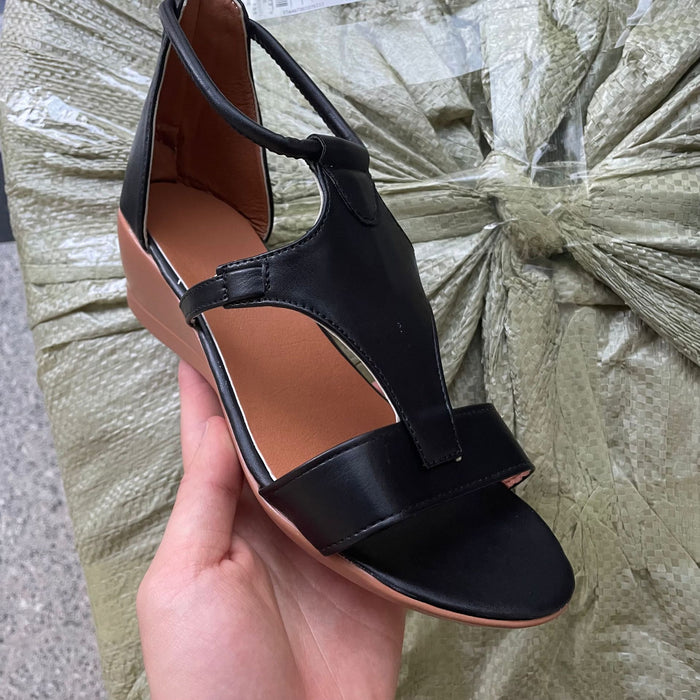 Wholesale Plus Size Wedge Heel Women Sandals Casual Comfortable JDC-SD-KuY001