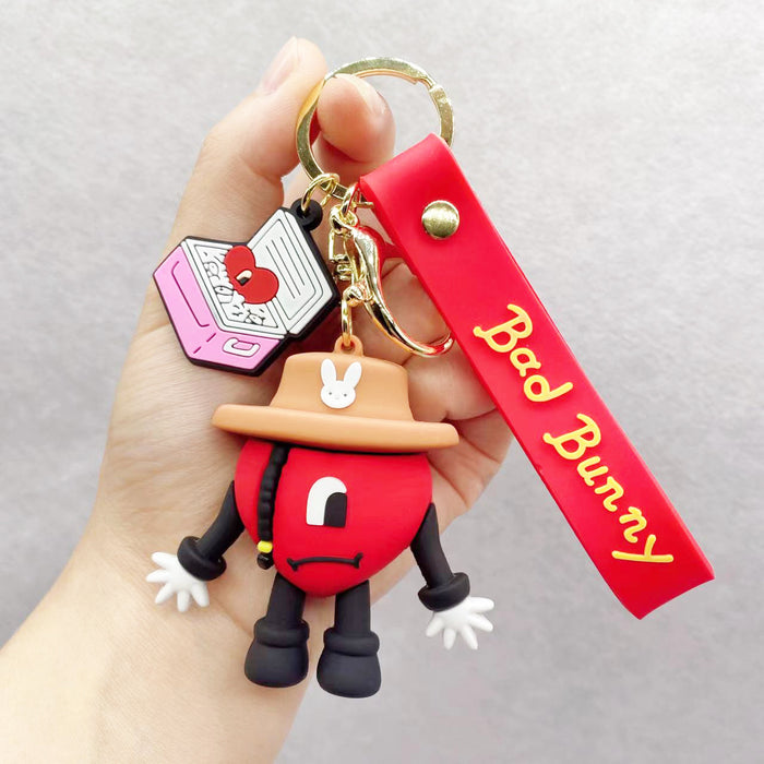 Wholesale Keychains Hardware PVC Cartoon Cute MOQ≥2 JDC-KC-MuYan001