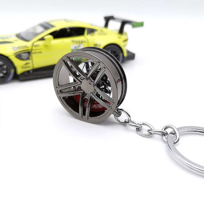 Wholesale Brake Hub Zinc Alloy Car Keychain MOQ≥2 JDC-KC-WeiJ003