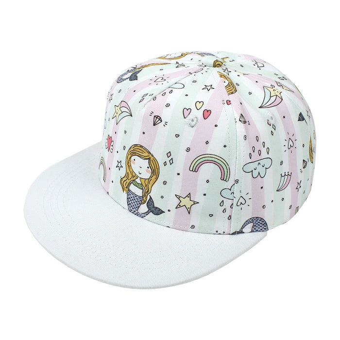 Jewelry WholesaleWholesale Hip Hop Caps Girls Cartoon Printing Hats Children JDC-FH-XMi003 Fashionhat 霞米 %variant_option1% %variant_option2% %variant_option3%  Factory Price JoyasDeChina Joyas De China