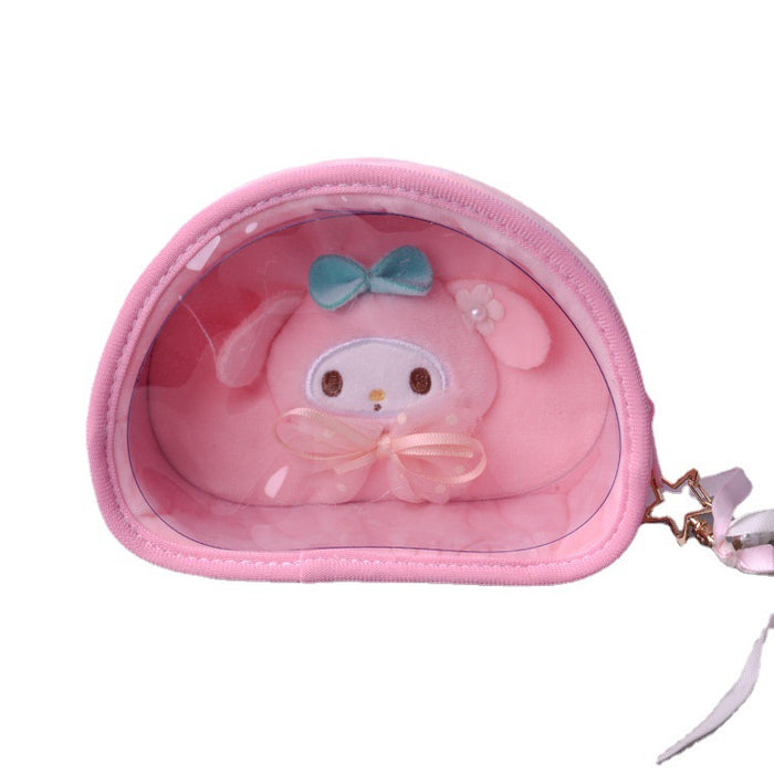 Wholesale Cosmetic Bag PP Cotton Cute Cartoon Plush Jelly Bag (S) JDC-CB-Tianx002