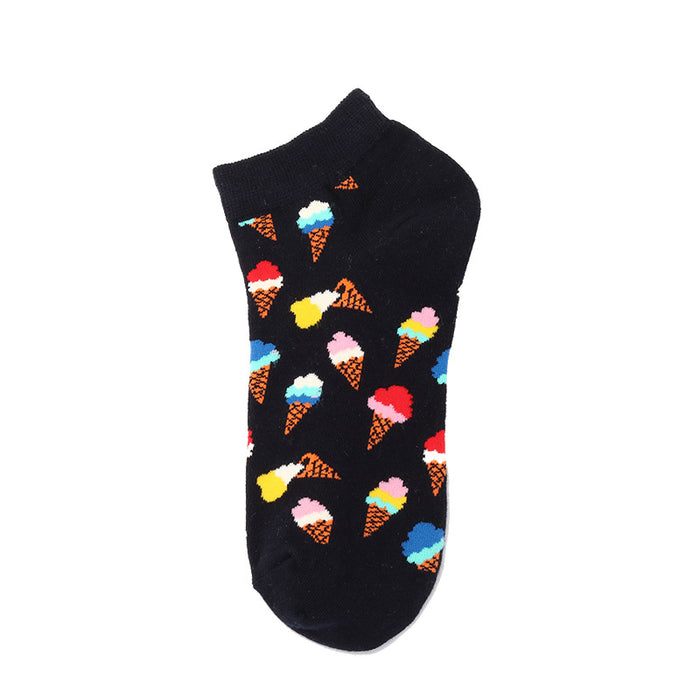 Wholesale men's and women's same style socks JDC-SK-XinH007