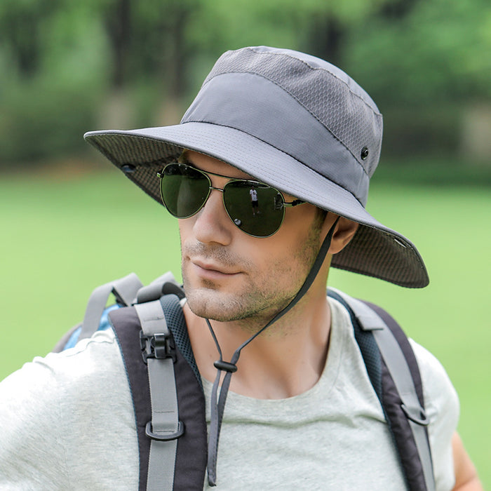 Wholesale Men's Fisherman Hat Cycling Mountaineering Fishing Anti-snoring Hat JDC-FH-SenW002