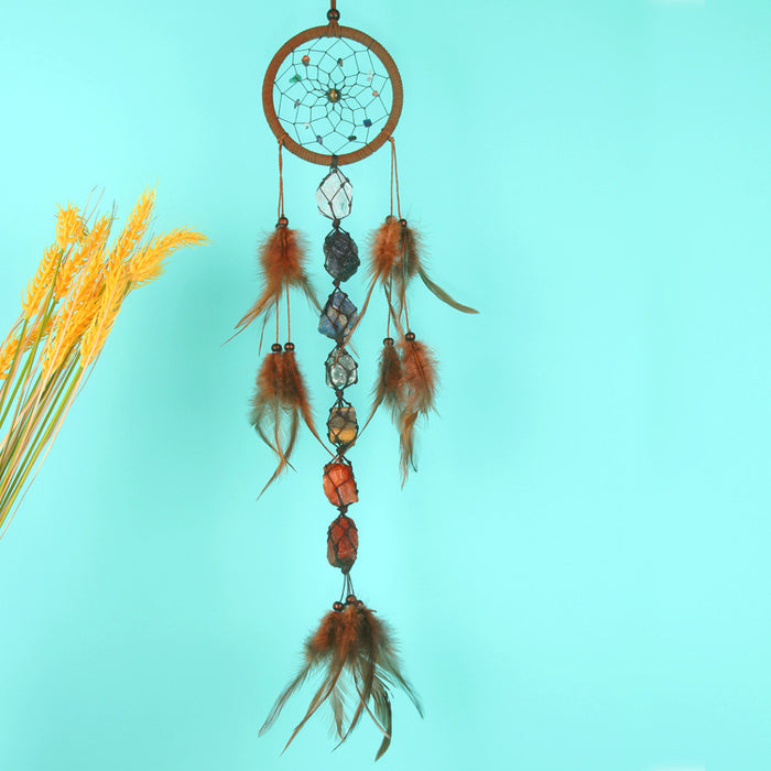 Wholesale Woven Dreamcatcher Pop Boho MOQ≥2 JDC-DC-FengH010