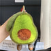 Jewelry WholesaleWholesale Avocado Car Keychain Cute Plush Doll JDC-KC-DJu002 Keychains 冬菊 %variant_option1% %variant_option2% %variant_option3%  Factory Price JoyasDeChina Joyas De China