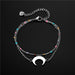 Jewelry WholesaleWholesale double layer moon titanium steel hand ornament JDC-BT-Mingm003 Bracelet 敏萌 %variant_option1% %variant_option2% %variant_option3%  Factory Price JoyasDeChina Joyas De China