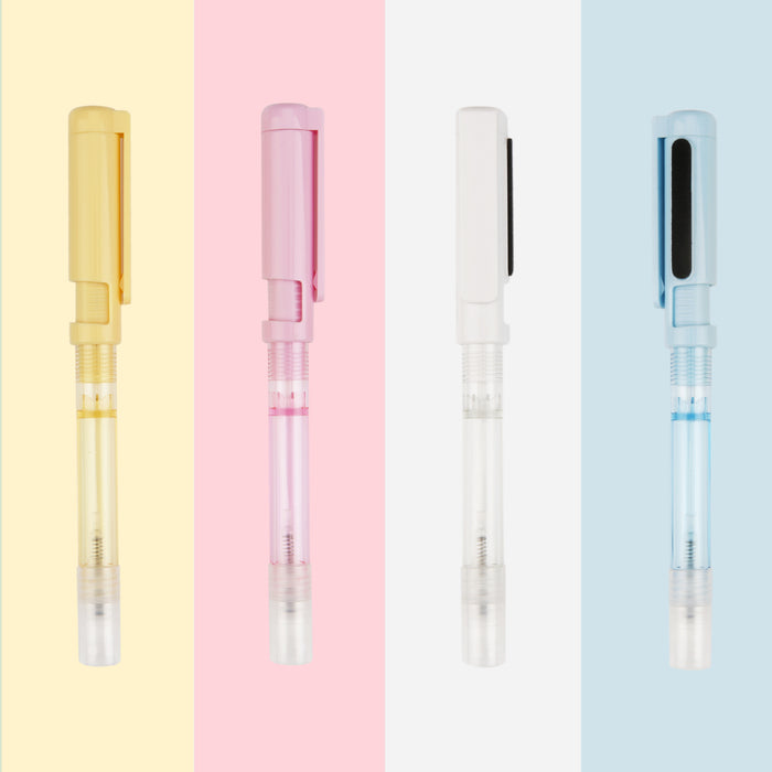 Wholesale Spray Pen Plastic Ballpoint Pen MOQ≥2 JDC-BP-LuDa004