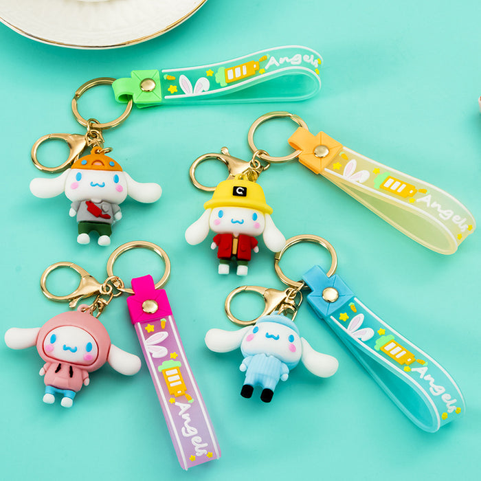 Wholesale doll keychain cute cartoon creative small gift car keychain JDC-KC-JiK010