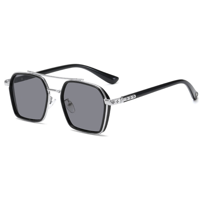 Wholesale Sunglasses PC Lens Plastic Metal Frame MOQ≥2 (F) JDC-SG-QiC002