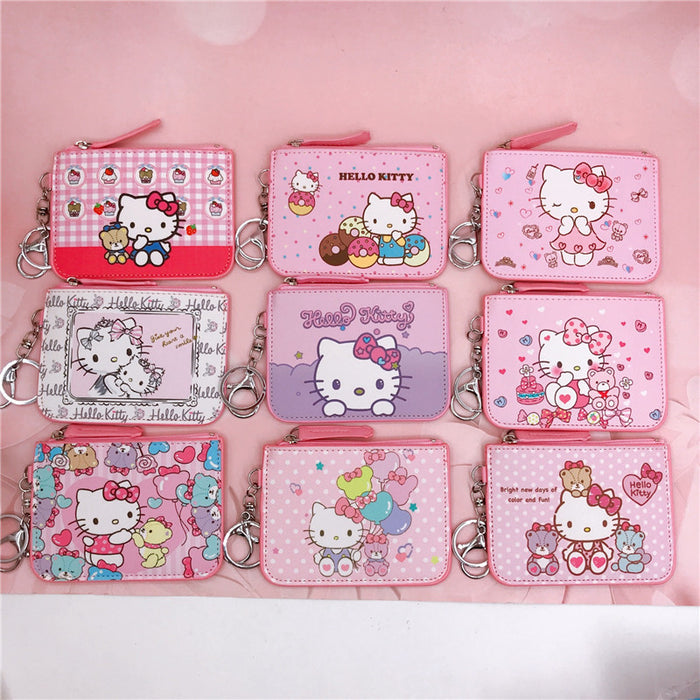 Jewelry WholesaleWholesale Cartoon Work Card Set Work Pass Key Ring Coin Card Holder JDC-WT-YaLL004 Wallet 娅蕾拉 %variant_option1% %variant_option2% %variant_option3%  Factory Price JoyasDeChina Joyas De China