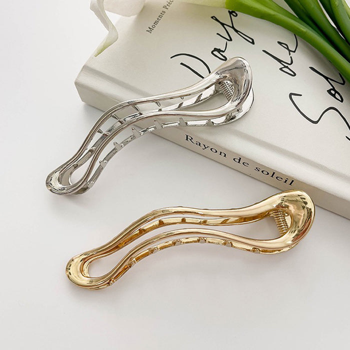 Wholesale metal duckbill alligator hair clip MOQ≥2 JDC-HC-WSW004