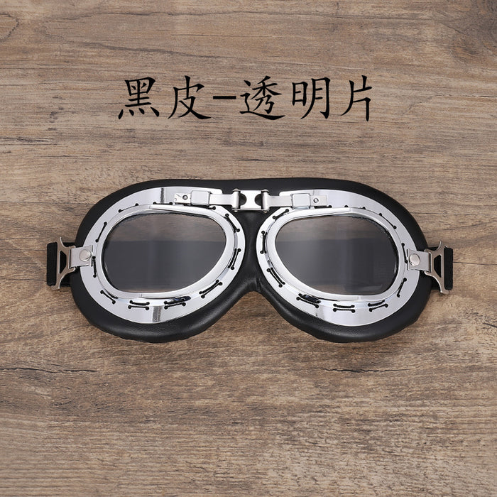 Wholesale Goggles PC Retro Windproof Motorcycle MOQ≥2 JDC-SG-XunLong003