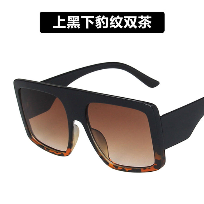 Wholesale Large Frame Sunglasses Mask Retro Personality Street Shooting JDC-SG-KD180