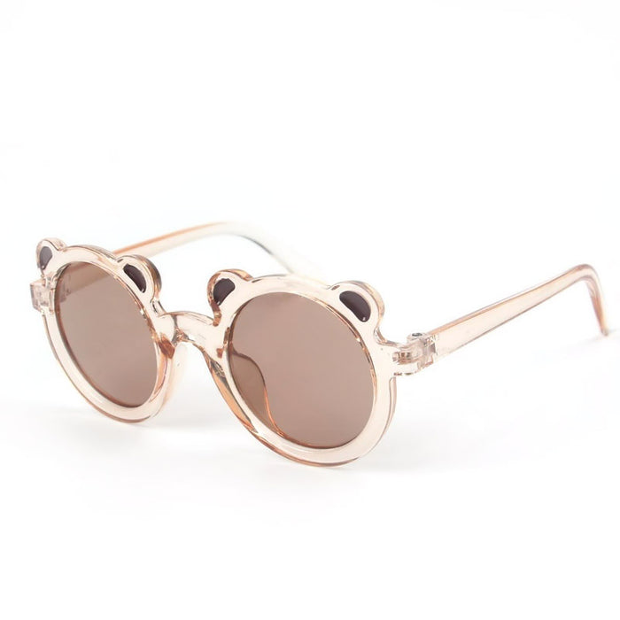 Jewelry WholesaleWholesale kids cartoon bear transparent frame sunglasses JDC-SG-ShuaiR006 Sunglasses 帅睿 %variant_option1% %variant_option2% %variant_option3%  Factory Price JoyasDeChina Joyas De China