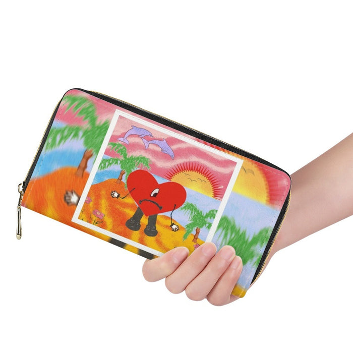 Wholesale Wallet PU Cute Cartoon Printed Long Hand Wallet (F) JDC-WT-Xinp001