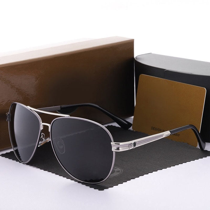 Wholesale Metal Toad Mirror Men's Polarized Sunglasses JDC-SG-OuSK004