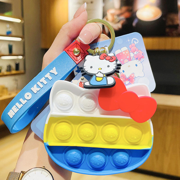 Wholesale Decompression Cartoon Silicone Keychain (M) JDC-KC-ManM022