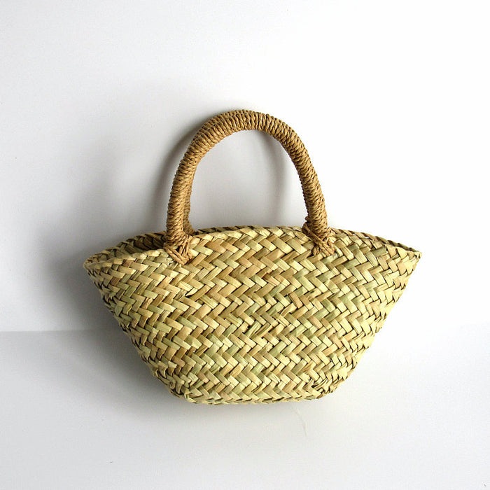 Jewelry WholesaleWholesale Straw Bag Basket Country Style Small Bag JDC-BB-DeR009 Beach Bag 德瑞工艺品 %variant_option1% %variant_option2% %variant_option3%  Factory Price JoyasDeChina Joyas De China