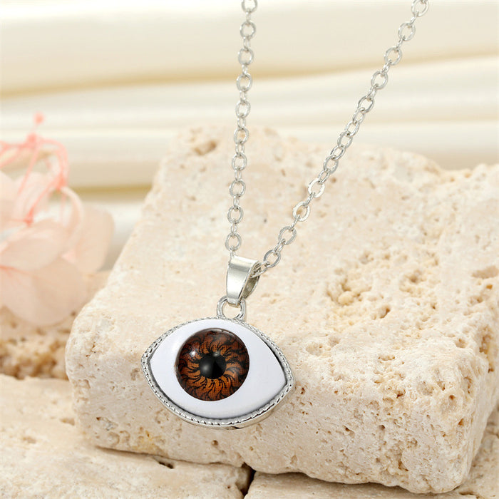 Jewelry WholesaleWholesale vintage stereoscopic eye bead necklace MOQ≥3 JDC-NE-Juej008 Necklaces 觉际 %variant_option1% %variant_option2% %variant_option3%  Factory Price JoyasDeChina Joyas De China