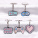 Jewelry WholesaleWholesale Metal Gamepad Pixel Love Keychain MOQ≥2 JDC-KC-XiuH003 Keychains 秀弘 %variant_option1% %variant_option2% %variant_option3%  Factory Price JoyasDeChina Joyas De China