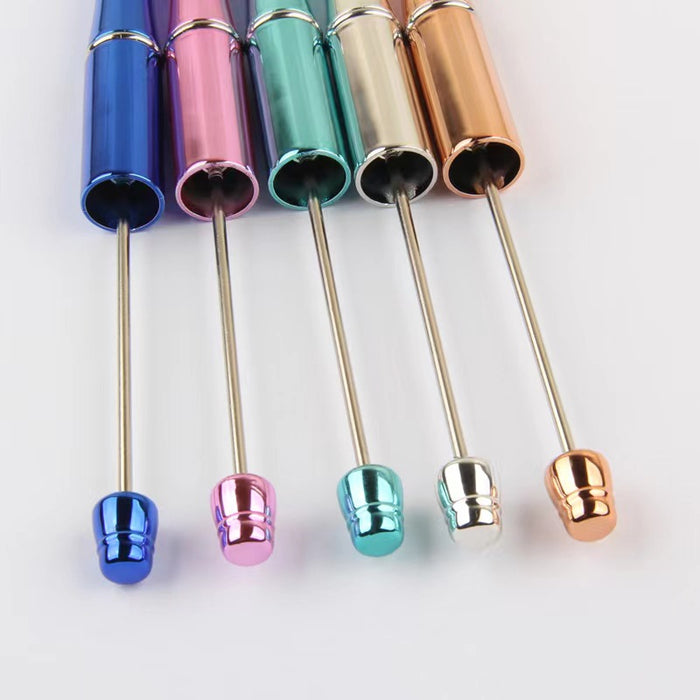 Wholesale UV Plating Plastic DIY Beadable Pens JDC-BP-QianHui001