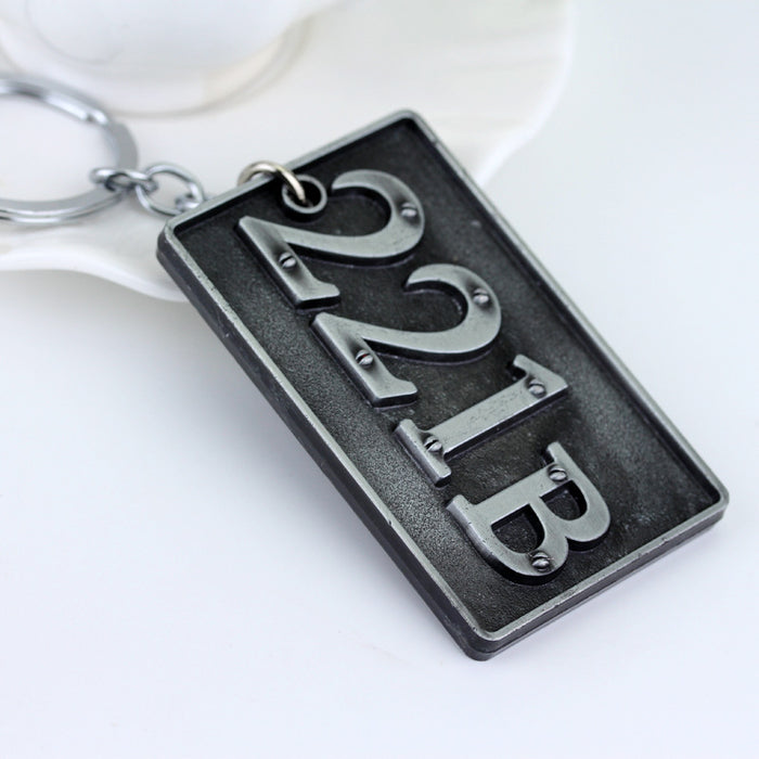 Wholesale apartment keychain alloy pendant JDC-KC-AWen012