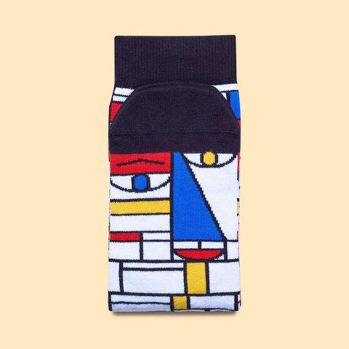 Wholesale socks fabric cartoon personality painting tide socks cotton socks JDC-SK-QAng011